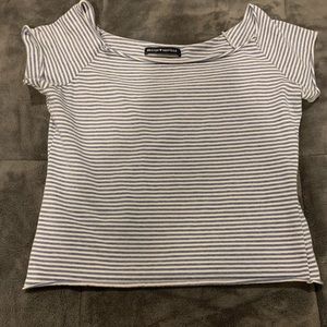 a rare Brandy off the shoulder top